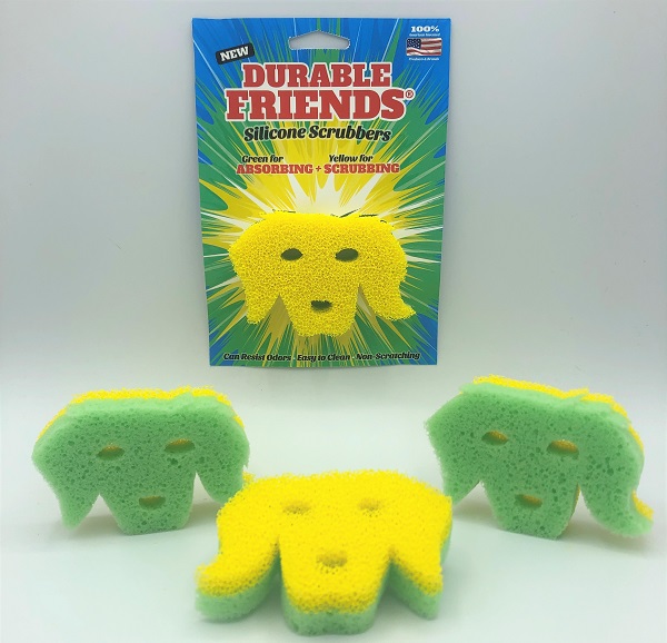 The Puppy Scrubber Durable Friends® 4 Pack Value Pack.   